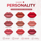 LipLap - Liquid Matte Lipstick (Set of 9 Colors) - GREFI STUDIOS