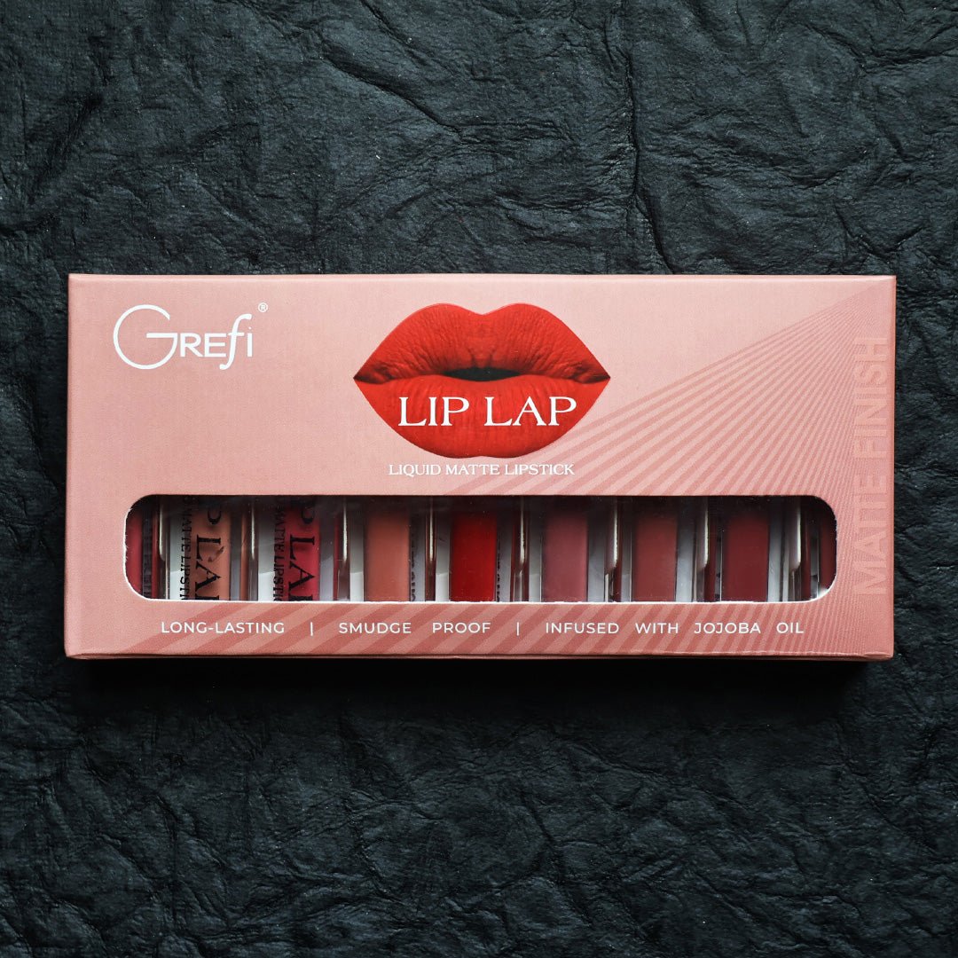 LipLap - Liquid Matte Lipstick Set - GREFI STUDIOS