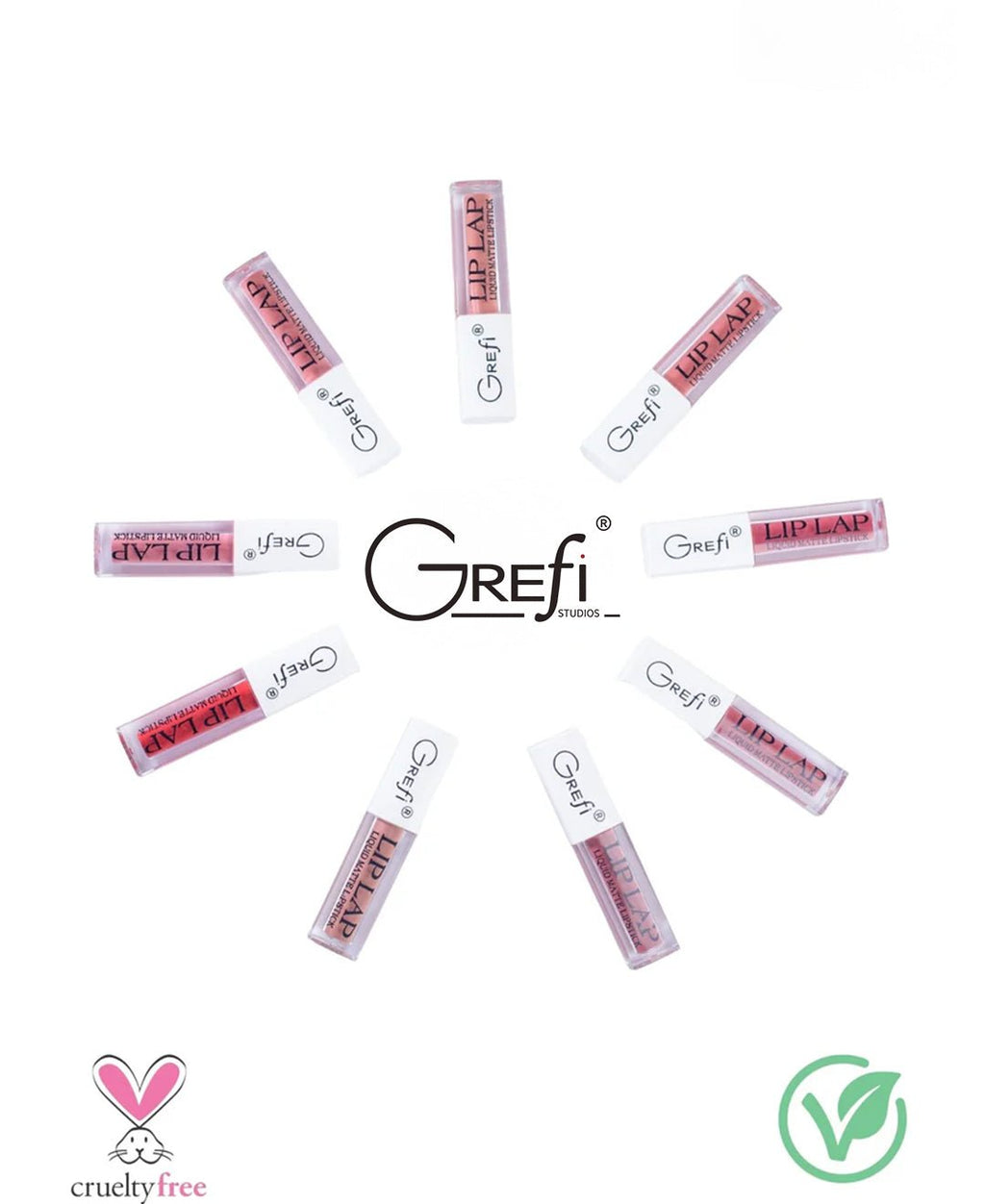 Liquid Matte Lipstick Pack Of 9 - GREFI STUDIOS